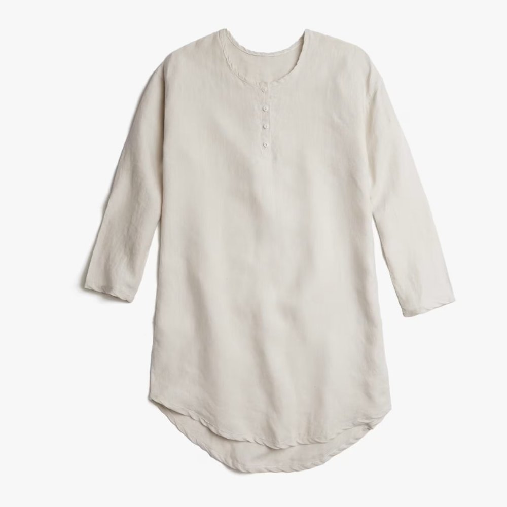 New with tags! Parachute Women's Linen Sleep Shirt. Orig $99